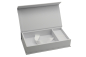 Preview: USB/Foto-Box 26,5 x 15,5 x 5 cm mit USB Slot. Geschenkbox für USB-Sticks und Fotoabzüge 13x18 cm